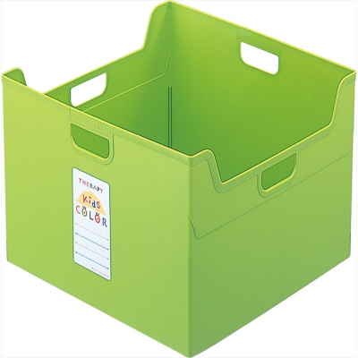 ナカバヤシ セラピーキッズカラー ファイルボックス A4ダブル フボ-TCW5-KG キッズグリーン