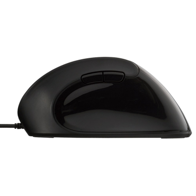 ナカバヤシ 有線静音5ボタンBlueLEDエルゴマウス/ブラック MUS-UKF171BK (tm)の商品画像6枚目