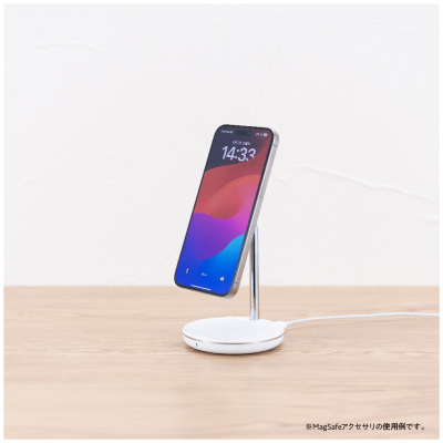 ナカバヤシ MagSafe対応メタルリングステッカー MAGCA【マグカ】/ブラック SMA-H012BK (tm)の商品画像7枚目