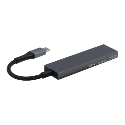 ナカバヤシ USB3.2Type-C2pアルミハブ(3.5)/グレー UH-C3433GY (tm)の商品画像3枚目