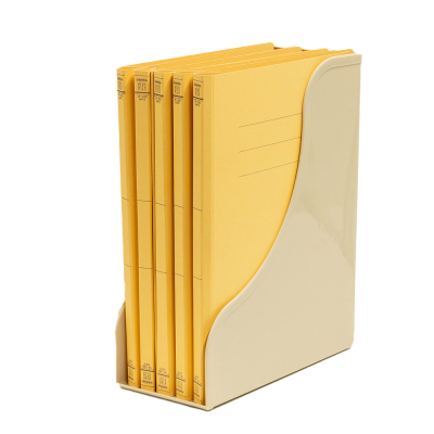 ナカバヤシ FIT COLOR A4ファイルスタンド BR ブラウン FB-FCE6E-BRの商品画像2枚目