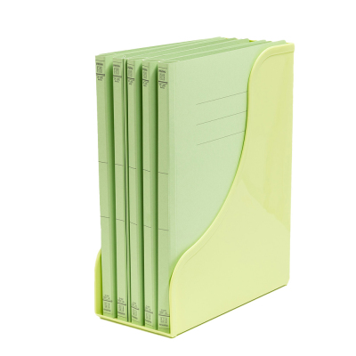 ナカバヤシ FIT COLOR A4ファイルスタンド GN グリーン FB-FCE6E-GNの商品画像2枚目