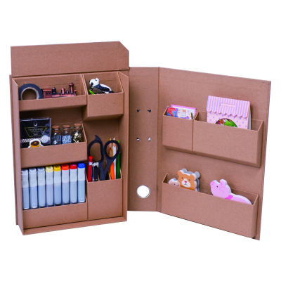 ライフスタイルツールファイルA4サイズ クラフト LST-FA4KRの商品画像4枚目