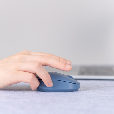 ナカバヤシ 小型無線静音3ボタンBlueLEDマウス/ブルー MUS-RKT246BL (tm)の商品画像2枚目