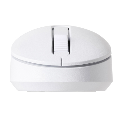 ナカバヤシ 小型無線静音3ボタンBlueLEDマウス/ホワイト MUS-RKT246W (tm)の商品画像6枚目