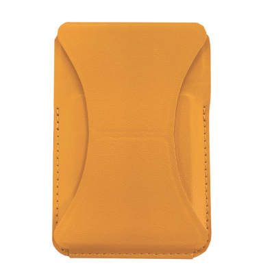 ナカバヤシ マグネット式カード型iPhoneスタンド/オレンジ SMA-H007DD (tm)の商品画像1枚目