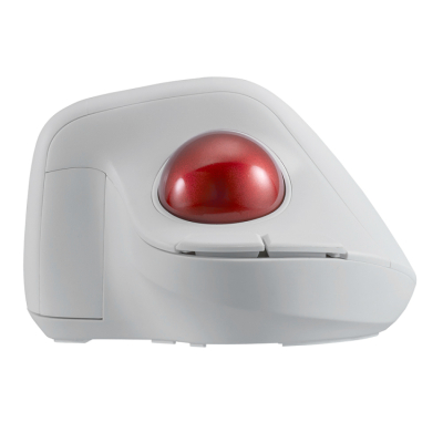 ナカバヤシ 無線エルゴ静音5ボタン光学式トラックボール/ホワイト MUS-TRKF248W (tm)の商品画像12枚目