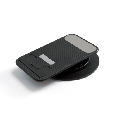 ナカバヤシ　折りたたみスマートフォンスタンド／ブラック　SMA-H008BK　(tm)の商品画像9枚目