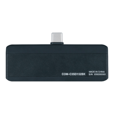 ナカバヤシ　PD対応USB3.2G2　2pコンボハブ（3.5）／ブラック　COM-C3SD152BK　(tm)の商品画像5枚目