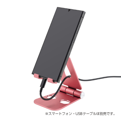 ナカバヤシ　アルミスタンド／ピンク　SST-20P　(tm)の商品画像3枚目