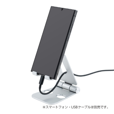 ナカバヤシ　アルミスタンド／シルバー　SST-20SL　(tm)の商品画像3枚目