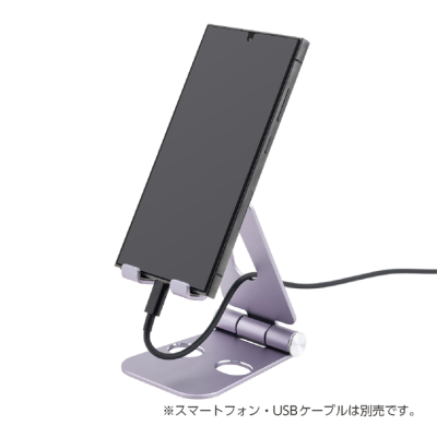 ナカバヤシ　アルミスタンド／パ－プル　SST-20PL　(tm)の商品画像3枚目