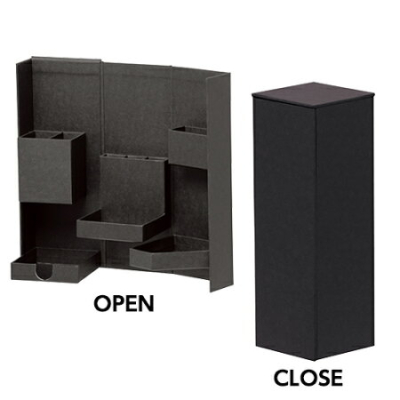 ナカバヤシ ライフスタイルツール ボックスM LST-B02BK ブラックの商品画像3枚目