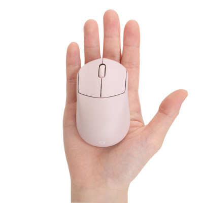 ナカバヤシ 小型無線静音3ボタンBlueLEDマウス/ピンク MUS-RKT249P (tm)の商品画像10枚目