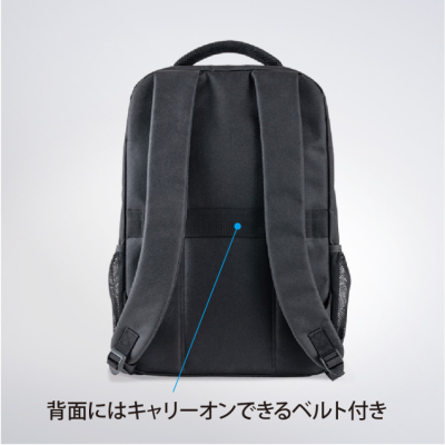 ナカバヤシ キャリングバッグ/ブラック CB-286BK (tm)の商品画像3枚目