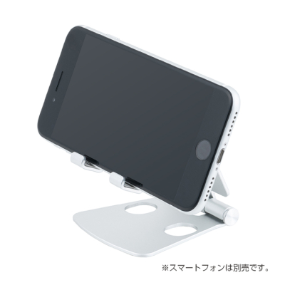 ナカバヤシ　アルミスタンド　ミニ／シルバー　SST-21SL　(tm)の商品画像4枚目