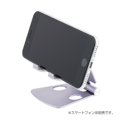 ナカバヤシ　アルミスタンド　ミニ／パ－プル　SST-21PL　(tm)の商品画像4枚目