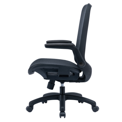 ナカバヤシ オールメッシュチェア/ブラック RZS-401BK (tm)の商品画像7枚目