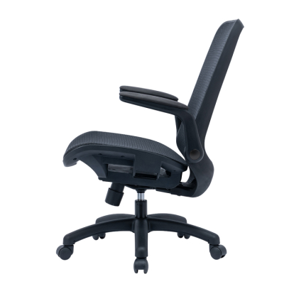 ナカバヤシ オールメッシュチェア/ブラック RZS-401BK (tm)の商品画像11枚目