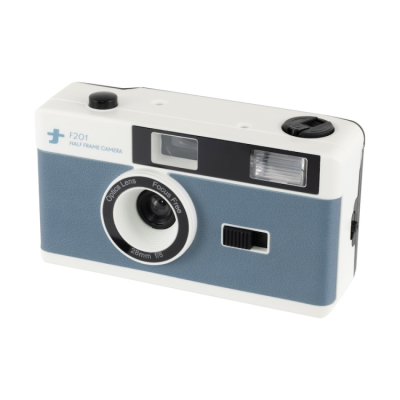 ナカバヤシ　フィルムナカメラhalf／ブルー　CAM-F201BL　(tm)の商品画像2枚目