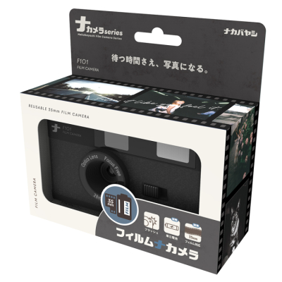 ナカバヤシ　フィルムナカメラ／ブラック　CAM-F101BK　(tm)の商品画像5枚目