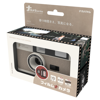 ナカバヤシ　フィルムナカメラ／ベージュ　CAM-F101BE　(tm)の商品画像5枚目