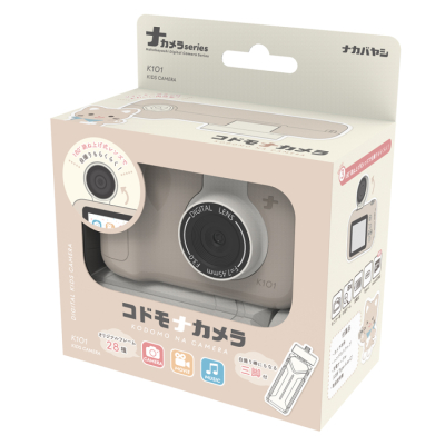 ナカバヤシ　コドモナカメラ／ベージュ　CAM-K101BE　(tm)の商品画像5枚目