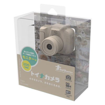 ナカバヤシ　トイナカメラ／ベージュ　CAM-T101BE　(tm)の商品画像5枚目