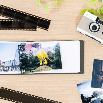 ナカバヤシ フィルムナアルバム 28/ブラック L判1段ポケット 28枚収納 A-NAPL-280-Dの商品画像5枚目