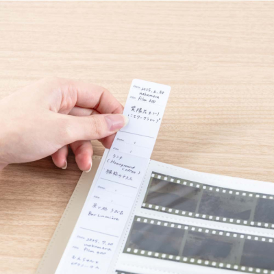 ナカバヤシ ネガナアルバム/ベージュ ネガフィルム4段ポケット 112枚収納 A-NAPN-110-BEの商品画像6枚目