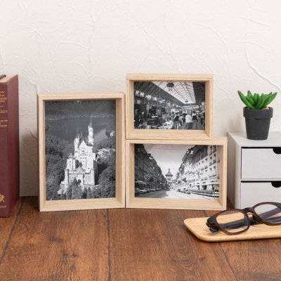 ナカバヤシ ソロフレーム/2L/ナチュラル F-TW-122-NAの商品画像4枚目