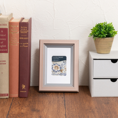 ナカバヤシ　モダンエッジ／フォトフレーム／L・チェキ／セピア　F-TP-125-Sの商品画像4枚目