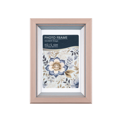 ナカバヤシ　モダンエッジ／フォトフレーム／KG・L／セピア　F-TP-126-Sの商品画像1枚目