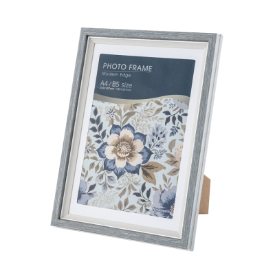 ナカバヤシ モダンエッジ/フォトフレーム/A4・B5/グレー F-TP-128-Nの商品画像3枚目