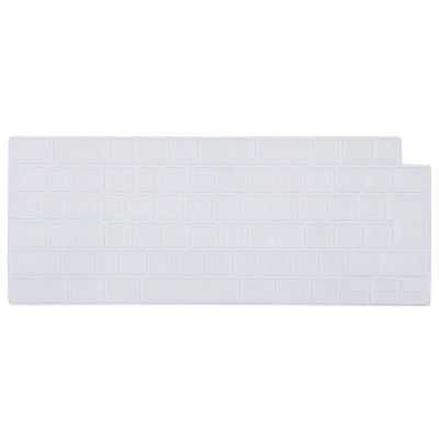 ナカバヤシ　macbookキーボードカバー／クリア　KSL-MB01CL　(tm)の商品画像1枚目