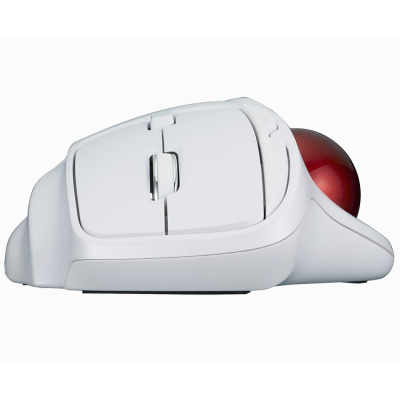 ナカバヤシ スタンダード 無線5ボタン光学式親指トラックボール ホワイト MUS-TRIF175W (tm) の商品画像6枚目