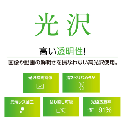 ナカバヤシ　iPhone SE（2020）用液晶保護フィルム／光沢　SMF-IP201FLK　(tm)　の商品画像2枚目