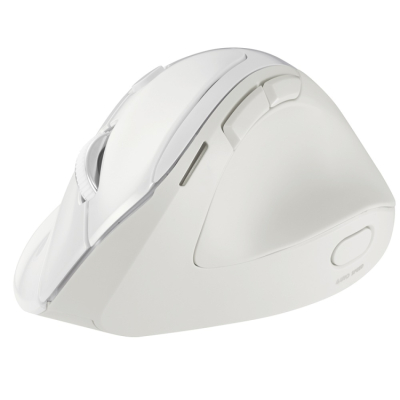 ナカバヤシ　高速スクロール　無線エルゴノミクス5ボタン BlueLEDマウス/ホワイト　MUS-RKF176W　(tm)　の商品画像6枚目