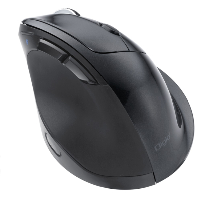 ナカバヤシ 高速スクロール Bluetooth5.0 エルゴノミクス5ボタン BlueLEDマウス/ブラック MUS-BKF177BK (tm)の商品画像8枚目