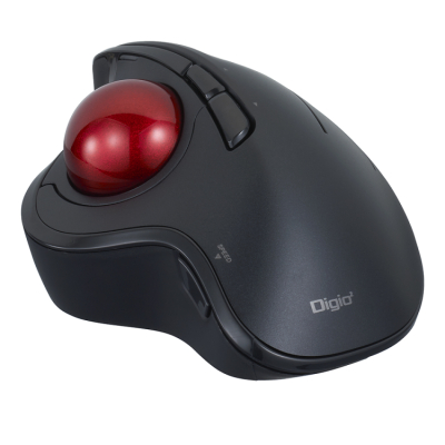 ナカバヤシ　角度可変スタンド付き。無線 親指5ボタン光学式トラックボール/ブラック　MUS-TRIF180BK　(tm)の商品画像11枚目