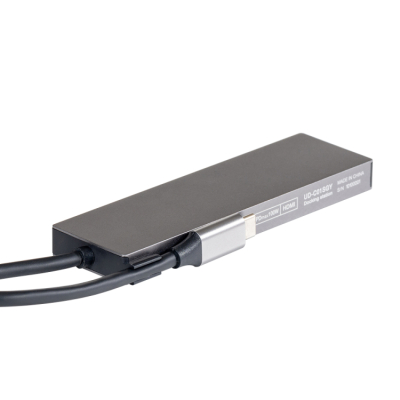 ナカバヤシ 【STIXシリーズ】PD対応Type-Cアルミドッキングステーション50cm/グレー UD-C01LGY (tm)の商品画像7枚目