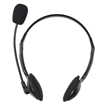 ナカバヤシ　ヘッドセット／ブラック　MHM-S24BK　(tm)　の商品画像2枚目