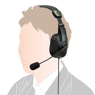 ナカバヤシ　4極ヘッドセット／ブラック　MHM-STB29BK　(tm)　の商品画像6枚目