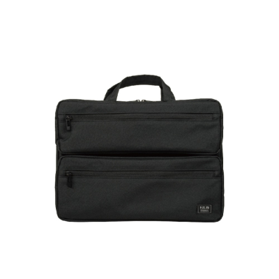 ナカバヤシ　13インチ汎用PCインナーバッグ／2ポケット付／ブラック　SZC-FC131908BK　(tm)　の商品画像1枚目