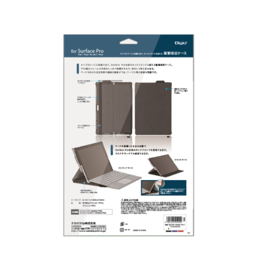 ナカバヤシ　Surface　Pro7用衝撃吸収ケース／ブラック　TBC-SFP1904BK　(tm)　の商品画像5枚目