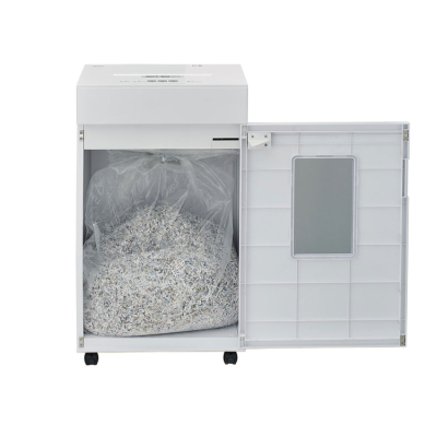 ナカバヤシ　パーソナルシュレッダ ダストレス マイクロ／ホワイト　NSE-DLM01Wの商品画像4枚目