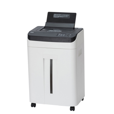 ナカバヤシ　静音オートフィードシュレッダ　マイクロカット／ホワイト　NSE-AFM01Wの商品画像1枚目