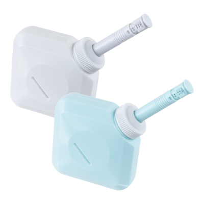 ナカバヤシ　ポータブルトイレシャワー　240ml／ライトブルー　MBK-TW03BL　(tm)の商品画像8枚目