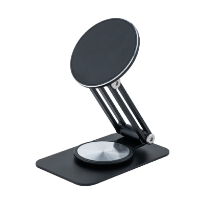 ナカバヤシ　回転MagSafeスタンド　ミニ／ブラック　SST-23BK　(tm)の商品画像1枚目