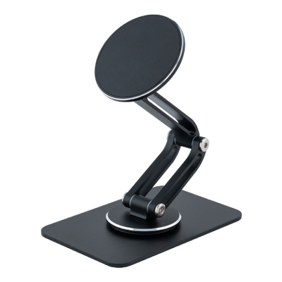 ナカバヤシ　回転MagSafeスタンド／ブラック　SST-24BK　(tm)の商品画像1枚目